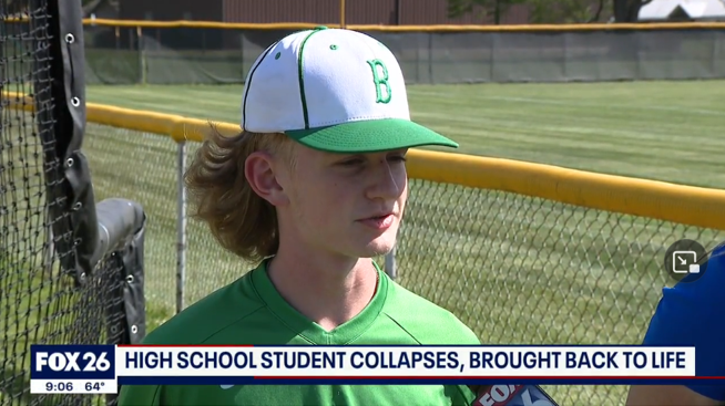Athletic trainer saves life of Boling High School student after collapsing