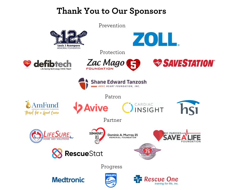 Thank You to Our Sponsors 2023 - Annual Heart to Heart