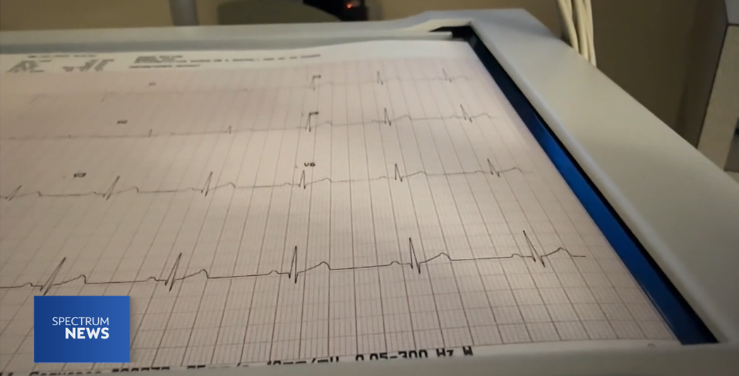 EKG detects heart condition in student athlete ahead of mandate