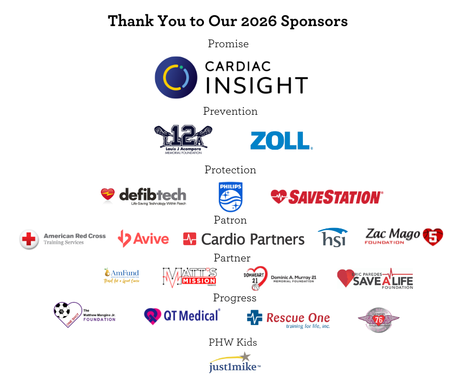 Thank You to Our 2026 Sponsors - Annual National Heart to Heart